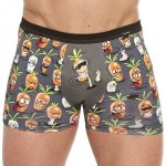 Cornette boxerky Tattoo 280/212 Carrot šedá – Hledejceny.cz
