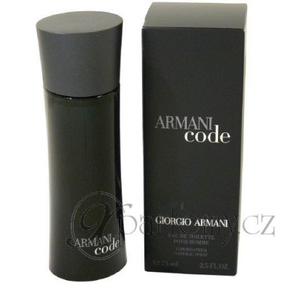 Giorgio Armani Black Code toaletní voda pánská 1 ml vzorek – Zboží Mobilmania