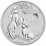 Perth Mint Stříbrná mince Rok Králíka Lunar III 2 Oz – Zbozi.Blesk.cz