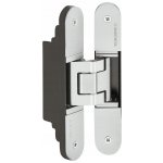 Dveřní závěs Tectus TE 340 3D, skrytý pro bezfalcové dveře, stříbr. barvený – Zboží Mobilmania