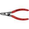 Kleště kulaté Knipex 48 21 J01 kleště na pojistné kroužky Vhodné pro (kleště na pojistné kroužky) vnitřní kroužky 8-13 mm Tvar hrotu zahnutý o 90°