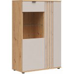BRW Brevas S657-REG1D1W / 90-DASN / DASN / UKA Dub artisan / kašmír – Hledejceny.cz
