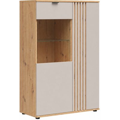BRW Brevas S657-REG1D1W / 90-DASN / DASN / UKA Dub artisan / kašmír – Hledejceny.cz