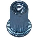 Matice nýtovací M8 PH 6HR FE (0.5-3/17) ZN matice nýtovací, plochá hlava, 6-tihranné tělo, ocel, zinek – Zboží Mobilmania