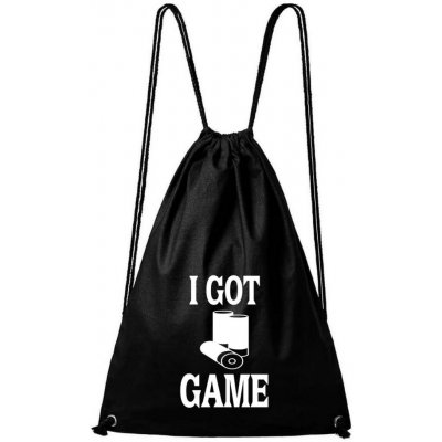 Dobrý triko bavlněný batoh I got game Černá – Hledejceny.cz