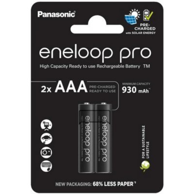 Panasonic Eneloop PRO AAA 2ks 4HCDE/2BE – Zboží Živě