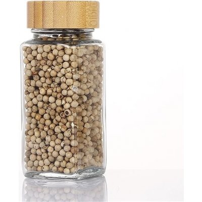 usporadejto.cz Hranatá kořenka s bambusovým víčkem DECOR 120 ml – Zbozi.Blesk.cz