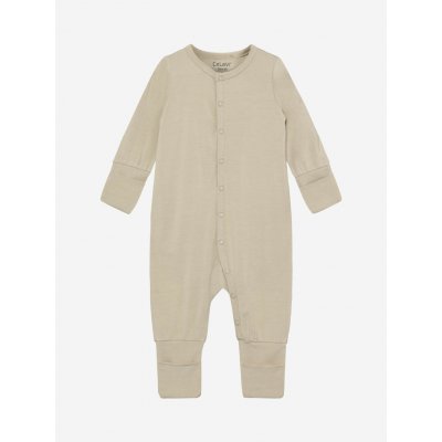 Dětský overal z bambusu a bavlny CeLaVi Plaza Taupe – Hledejceny.cz