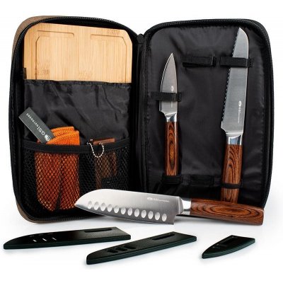 GSI Outdoors kempingové nádobí Rakau Knife Set 90106 – Zboží Mobilmania