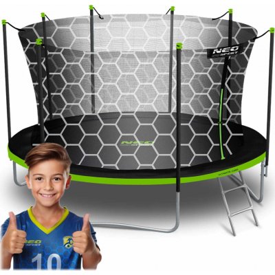 Neo-Sport 465cm + vnitřní ochranná síť + žebřík – Zboží Mobilmania