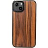 Pouzdro a kryt na mobilní telefon Apple Bewood iPhone 15 MagSafe kryt ze dřeva - Rosewood Santos