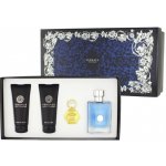 Versace Pour Homme EDT 100 ml + sprchový gel 100 ml + balzám po holení 100 ml + klíčenka dárková sada