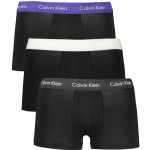 Calvin Klein Cotton St Classic Fit Low Rise Trunk 3-Pack Black/ Off White/ Black/ Purple – Hledejceny.cz