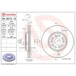Brzdový kotouč BREMBO 09.8315.10