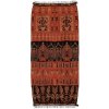 Přehoz Ikat Sumba přehoz na postel tkaná textilie 240 x 115 cm