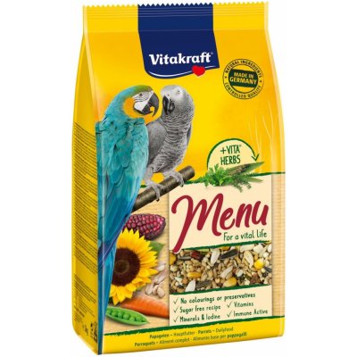 Vitakraft Menu Parrots 1 kg – Zbozi.Blesk.cz