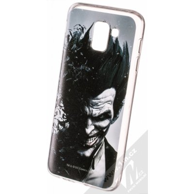 Pouzdro DC Comics Joker 002 TPU ochranné silikonové s motivem Samsung Galaxy J6 2018 šedé – Zbozi.Blesk.cz