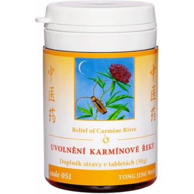 TMC Herbs Uvolnění karmínové řeky 100 tablet – Hledejceny.cz