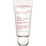 Clarins víceúčelová ochranná emulze SPF50 UV Plus Anti-pollution (Multi Protection Moisturizing Screen) Translucent 30 ml – Zbozi.Blesk.cz