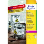 Avery Zweckform L4778-8 Odolné PET etikety 45,7x21,2mm 384 ks bílá – Zboží Dáma