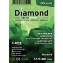 TLAMA Games Diamond Sleeves obaly Green Standard Card Game 63,5x88 mm