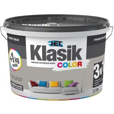 Het Klasik Color 0147 šedý 7 + 1kg – Hledejceny.cz