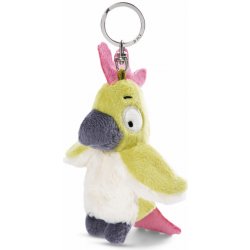 Přívěsek na klíče NICI Zelená Spring Summer Cockatoo Jaya Lucky Charm 10 cm 48951