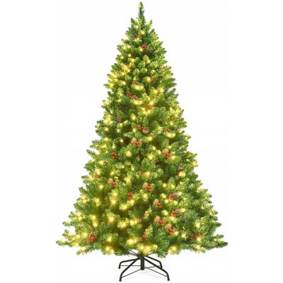 Costway Umělý vánoční stromeček181 200 cm – Hledejceny.cz