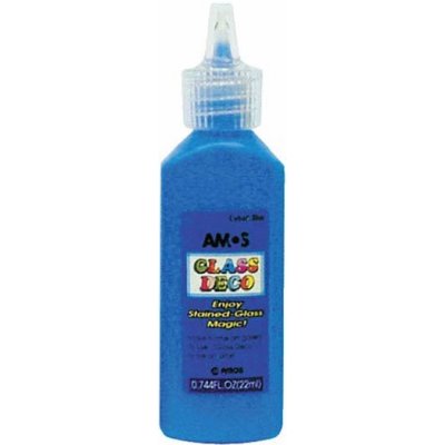 Barvy na sklo 22ml 1502 modrá – Zboží Dáma