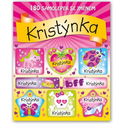ARGUS Veselé nálepky samolepky se jménem Kristýnka – Zboží Dáma