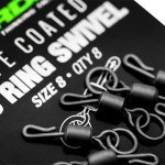 Korda Obratlík PTFE QC Ring Swivel vel.8 8ks – Zboží Dáma