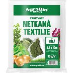 AgroBio netkaná textilie 19g/m² 3,2x10 m – HobbyKompas.cz