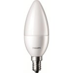 Philips LED žárovka E14CP B35 FR 5W 40W teplá bílá 2700K , svíčka – Hledejceny.cz