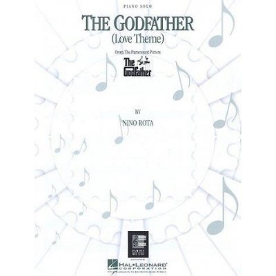 Nino Rota The Godfather Love Theme melodie z filmu "Kmotr" noty na sólo klavír