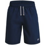 Under Armour Woven Graphic short modrá – Zboží Dáma