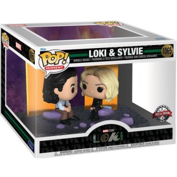 Funko Pop! Moment Marvel Loki and Sylvie