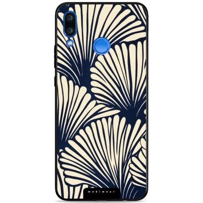 Mobiwear Glossy - Huawei Nova 3 - GA41G Béžové květy na modré – Hledejceny.cz