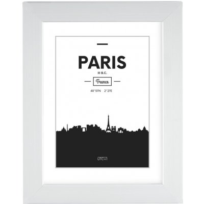 Hama rámeček plastový PARIS, bílá, 10x15 cm – Hledejceny.cz