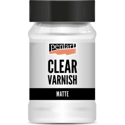 Pentart Lak bezbarvý syntetický 100 ml matný – Zboží Mobilmania