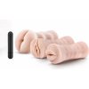 Blush M For Men 3pack Vibrating Stroker Kit