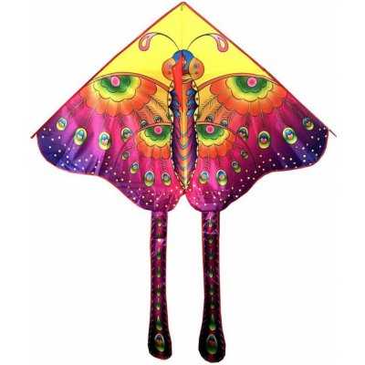Teddies Drak létající nylon 145x80cm motýl – Sleviste.cz
