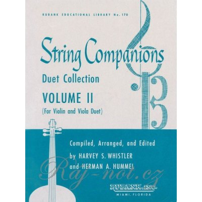 String Companions 2 Duet Collection for Violin + Viola / dueta pro housle a violu