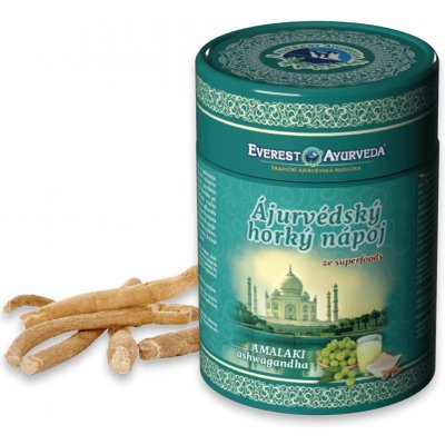 Everest Ayurveda himalájský horký nápoj AMALAKI ashwagandha 100 g – Hledejceny.cz