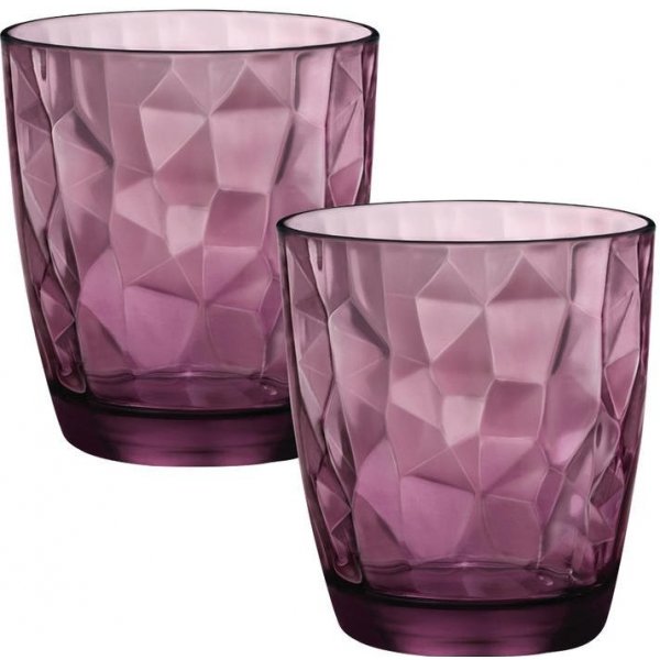 Sklenička Florentyna Sada sklenic DIAMOND 2 x 300 ml