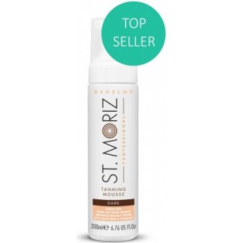 St. Moriz Self Tanning samoopalovací pěna odstín Dark (With Olive Milk and Vitamin E) 200 ml