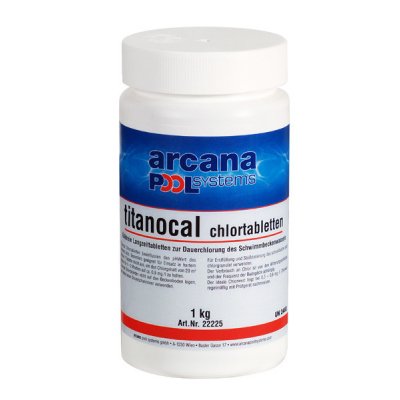 ARCANA Titanocal Chlorové tablety 1 kg