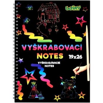 Wiky Vyškrabovací notes 6 listů