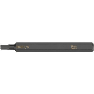 Wera 840 S Hex-Plus Bity na šrouby s vnitřním šestihranem pro rázové šroubováky, 1/8" x 70 mm 05018154001 – Zboží Dáma