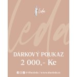 Dárkový poukaz LEDA 2000 Kč – Hledejceny.cz