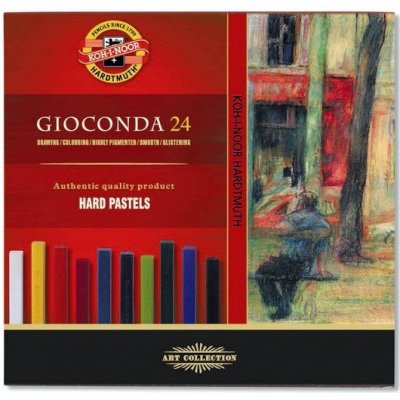 KOH-I-NOOR HARDTMUTH Gioconda Hard pastels 24 ks – Zboží Dáma